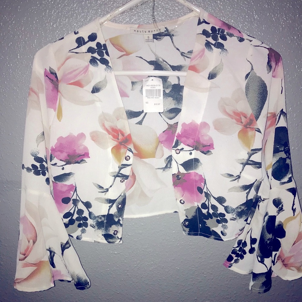Cropped cardigan